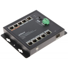 Коммутатор Dahua DH-PFS3111-8ET-96-F 10x1Гбит/с 6PoE+ 2PoE++ 96W неуправляемый