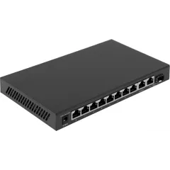 Коммутатор TP-Link TL-SG1210MP 9x1Гбит/с 1xКомбо(1000BASE-T/SFP) 8PoE+ 123W неуправляемый