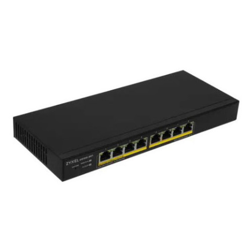 Коммутатор Zyxel GS1915-8EP-EU0101F (L2) 8x1Гбит/с 8PoE+ 60W управляемый