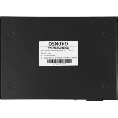 Коммутатор Osnovo SW-21000/A(120W) (L2) 10x100Мбит/с 8PoE 120W неуправляемый