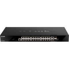 Коммутатор D-Link DGS-1520-28/A1A (L3) 24x1Гбит/с 2x10Гбит/с 2xКомбо(10GBase-T/SFP+) управляемый