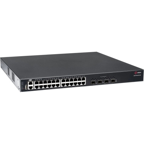 Коммутатор QTech QSW-4700-28TX-POE (L3) 24x1Гбит/с 4SFP+ 24PoE управляемый