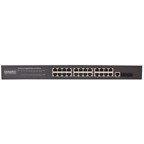 Коммутатор Osnovo SW-72402/L2 (L2) 2SFP управляемый