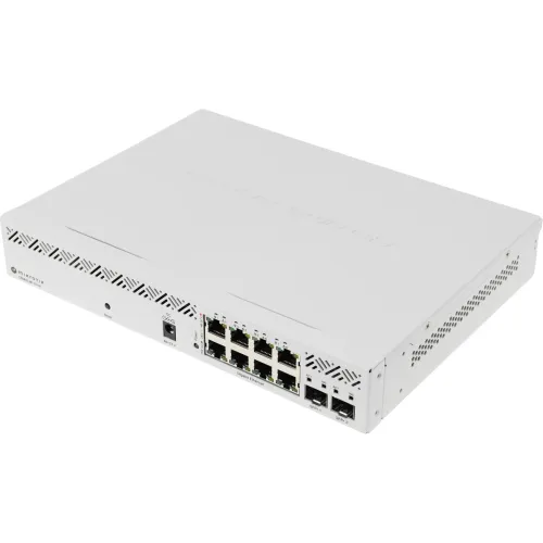 Коммутатор MikroTik CSS610-8P-2S+IN (L2) 8x1Гбит/с 2SFP+ 8PoE 8PPoE 140W управляемый