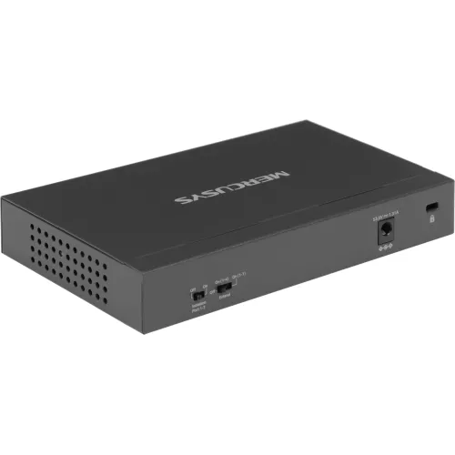 Коммутатор Mercusys MS108GP (L2) 8x1Гбит/с 7PoE+ 65W неуправляемый