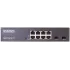 Коммутатор Osnovo SW-80802(150W) 7x1Гбит/с 2x10Гбит/с 8PoE 150W неуправляемый