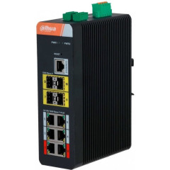 Коммутатор Dahua DH-IS4410-6GT-120 (L2) 6x1Гбит/с 4SFP 6PoE 120W управляемый