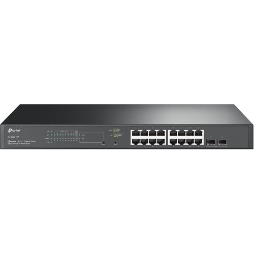 Коммутатор TP-Link SG2218P (L2) 16x1Гбит/с 2SFP 16PoE+ 150W управляемый