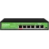 Коммутатор Digma DSP204G-2G-T80 (L2) 6x1Гбит/с 4PoE 4PoE+ 1PoE++ 80W неуправляемый