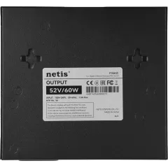 Коммутатор Netis P106GC (L2) 5x1Гбит/с 1SFP 4PoE 60W неуправляемый