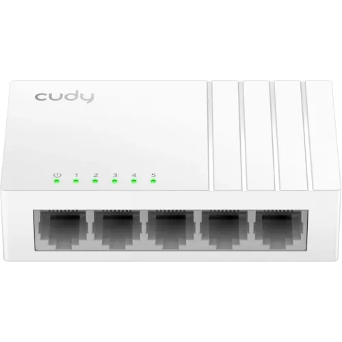 Коммутатор Cudy FS105D (L2) 5x100Мбит/с неуправляемый