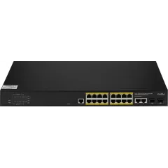 Коммутатор Cudy GS2018PS2-200W (L2) 16x1Гбит/с 2SFP 16PoE+ 200W управляемый
