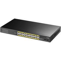 Коммутатор Cudy GS1028PS2 (L2) 24x1Гбит/с 2SFP 24PoE+ 300W неуправляемый