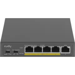 Коммутатор Cudy GS1005P (L2) 5x1Гбит/с 5PoE 60W неуправляемый
