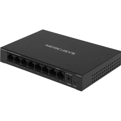 Коммутатор Mercusys MS108GS (L2) 8x1Гбит/с неуправляемый