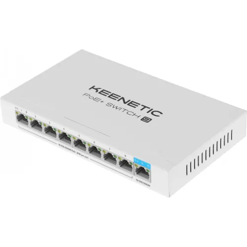 Коммутатор Keenetic KN-4710 (L2) 9x1Гбит/с 8PoE+ 120W неуправляемый