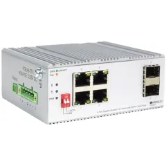 Коммутатор Origo OI2206P/120W OI2206P/120W/A1A (L2) 4x1Гбит/с 2SFP 4PoE 4PoE+ 120W неуправляемый