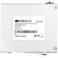 Коммутатор Origo OI2206P/120W OI2206P/120W/A1A (L2) 4x1Гбит/с 2SFP 4PoE 4PoE+ 120W неуправляемый
