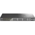 Коммутатор D-Link DSS-200G-28MP/A1A (L2) 24x1Гбит/с 4xКомбо(1000BASE-T/SFP) 24PoE 24PoE+ 370W настраиваемый