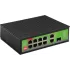 Коммутатор Digma DSP408F-2G1S-300 (L2) 8x100Мбит/с 2x1Гбит/с 1SFP 8PoE 8PoE+ 1PoE++ 300W неуправляемый