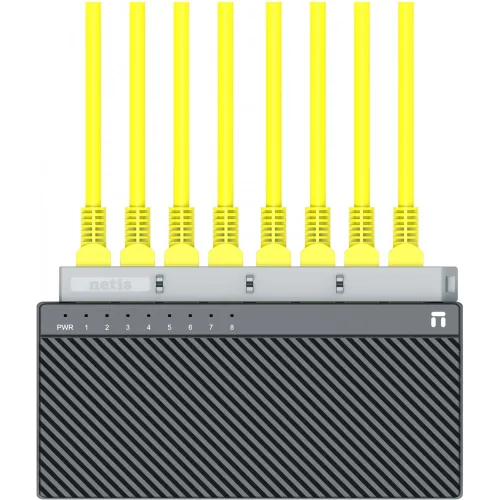 Коммутатор Netis ST3108GC (L2) 8x1Гбит/с неуправляемый