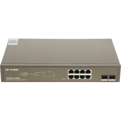 Коммутатор IP-Com G3310P-8-150W (L2) 8x1Гбит/с 2xКомбо(1000BASE-T/SFP) 2SFP 8PoE 130W управляемый