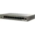 Коммутатор IP-Com G1110PF-8-102W (L2) 9x1Гбит/с 1xКомбо(1000BASE-T/SFP) 1SFP 8PoE 92W неуправляемый