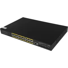 Коммутатор Cudy GS5024PS4-400W (L3) 24x1Гбит/с 4SFP+ 24PoE+ 400W управляемый