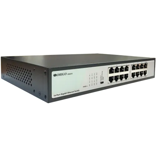 Коммутатор Origo OS2216 OS2216/A1A (L2) 16x1Гбит/с неуправляемый