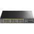 Коммутатор Cudy GS1026PS2 (L2) 26x1Гбит/с 2xКомбо(1000BASE-T/SFP) 2SFP 24PoE 300W неуправляемый