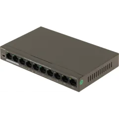 Коммутатор IP-Com F1110P-8-63W (L2) 10x100Мбит/с 8PoE 58W неуправляемый
