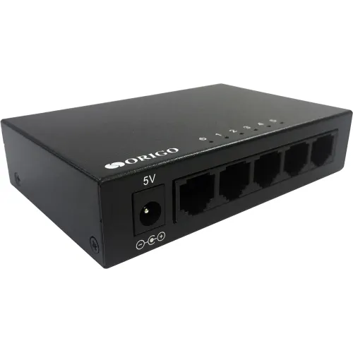Коммутатор Origo OS2205 OS2205/A2A (L2) 5x1Гбит/с неуправляемый