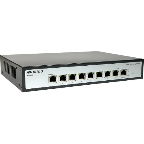 Коммутатор Origo OS6208 OS6208/A1A (L2) 8x10Гбит/с управляемый
