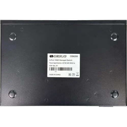 Коммутатор Origo OS6208 OS6208/A1A (L2) 8x10Гбит/с управляемый