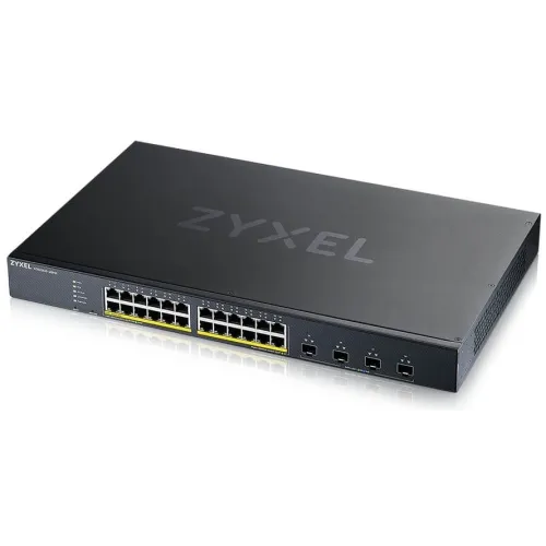 Коммутатор Zyxel NebulaFlex XGS1935-28HP-EU0101F (L2+) 24x1Гбит/с 4SFP+ 24PoE+ 375W управляемый