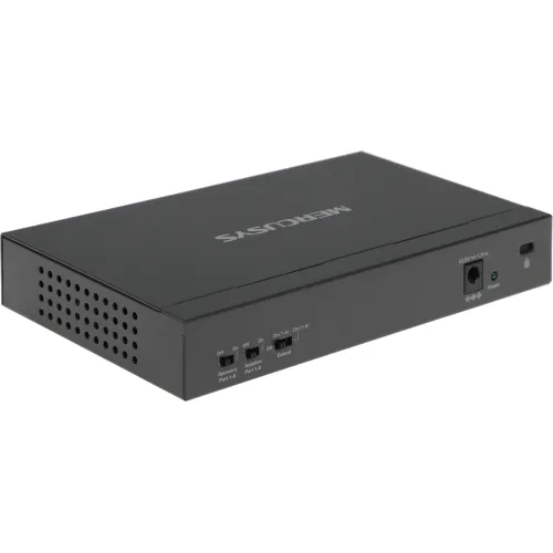 Коммутатор Mercusys MS110CP (L2) 8x100Мбит/с 2x1Гбит/с 8PoE+ 65W неуправляемый