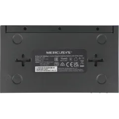 Коммутатор Mercusys MS110CP (L2) 8x100Мбит/с 2x1Гбит/с 8PoE+ 65W неуправляемый