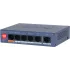 Коммутатор Dahua DH-CS4006-4ET2GT-60 (L2) 4x100Мбит/с 2x1Гбит/с 2xКомбо(1000BASE-T/SFP) 4PoE 60W управляемый