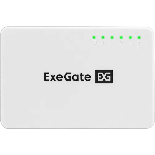Коммутатор Exegate EDES-1005C EX298685RUS (L2) 5x100Мбит/с неуправляемый