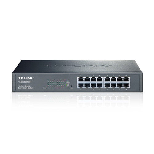 Коммутатор TP-Link TL-SG1016DE (L2) 16x1Гбит/с управляемый