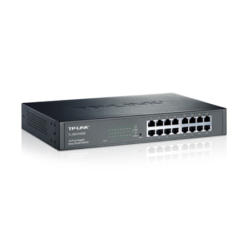 Коммутатор TP-Link TL-SG1016DE (L2) 16x1Гбит/с управляемый
