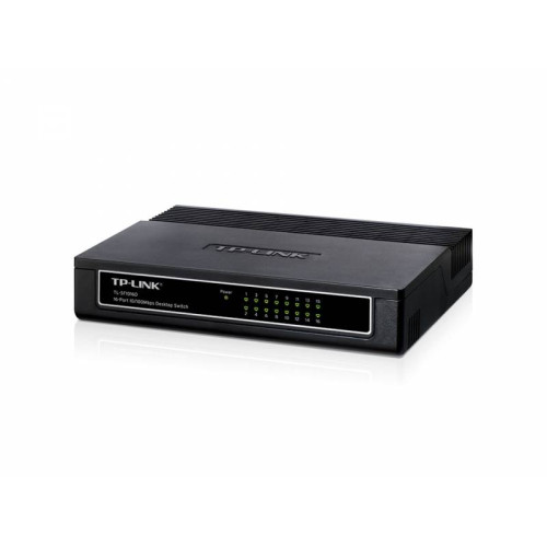 Коммутатор TP-Link TL-SF1016D (L2) 16x100Мбит/с неуправляемый