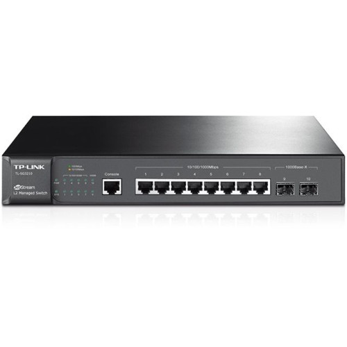 Коммутатор TP-Link SG3210 8x1Гбит/с 2SFP управляемый