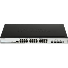 Коммутатор D-Link DGS-1510-28X/A1A 24x1Гбит/с 4SFP+ управляемый