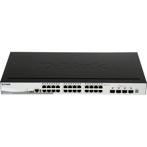 Коммутатор D-Link DGS-1510-28X/A1A 24x1Гбит/с 4SFP+ управляемый