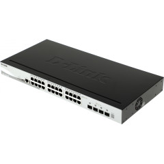 Коммутатор D-Link DGS-1510-28X/A1A 24x1Гбит/с 4SFP+ управляемый
