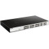 Коммутатор D-Link DGS-1210-28MP DGS-1210-28MP/F 24x1Гбит/с 4xКомбо(1000BASE-T/SFP) 24PoE+ 370W настраиваемый