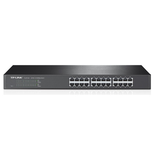 Коммутатор TP-Link TL-SF1024 (L2) 24x100Мбит/с неуправляемый