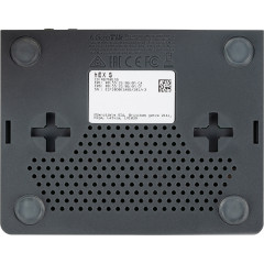 Роутер MikroTik hEX S (RB760IGS) 10/100/1000BASE-TX/SFP черный