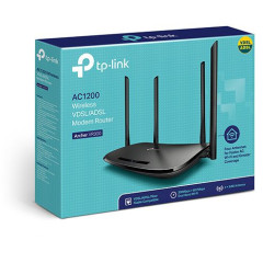 Роутер беспроводной TP-Link Archer VR300 AC1200 10/100BASE-TX/ADSL черный